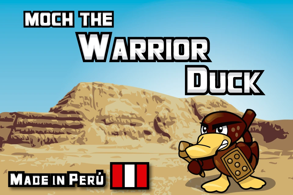 Moch the Warrior Duck — Made in Peru