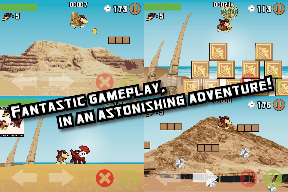 Warrior Duck gameplay screenshots